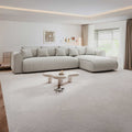 Colțar extensibil dumonde cu ladă de depozitare Monaco XL Zoom Pearl II 340x185 cm