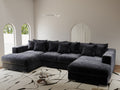 Colțar extensibil dumonde Gloria U Vibe Antracit 345x185 cm
