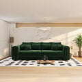Canapea extensibilă dumonde cu ladă de depozitare Monaco XXL Tilia Verde 290x120 cm