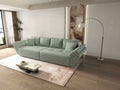 Canapea extensibilă dumonde cu ladă de depozitare Berlin Ambience Mint 300x100 cm