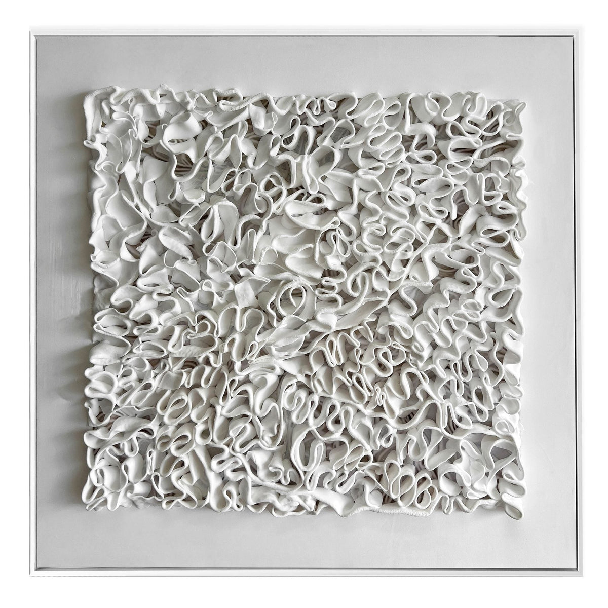 Tablou lucrat manual dumonde Maxine 100×100 cm