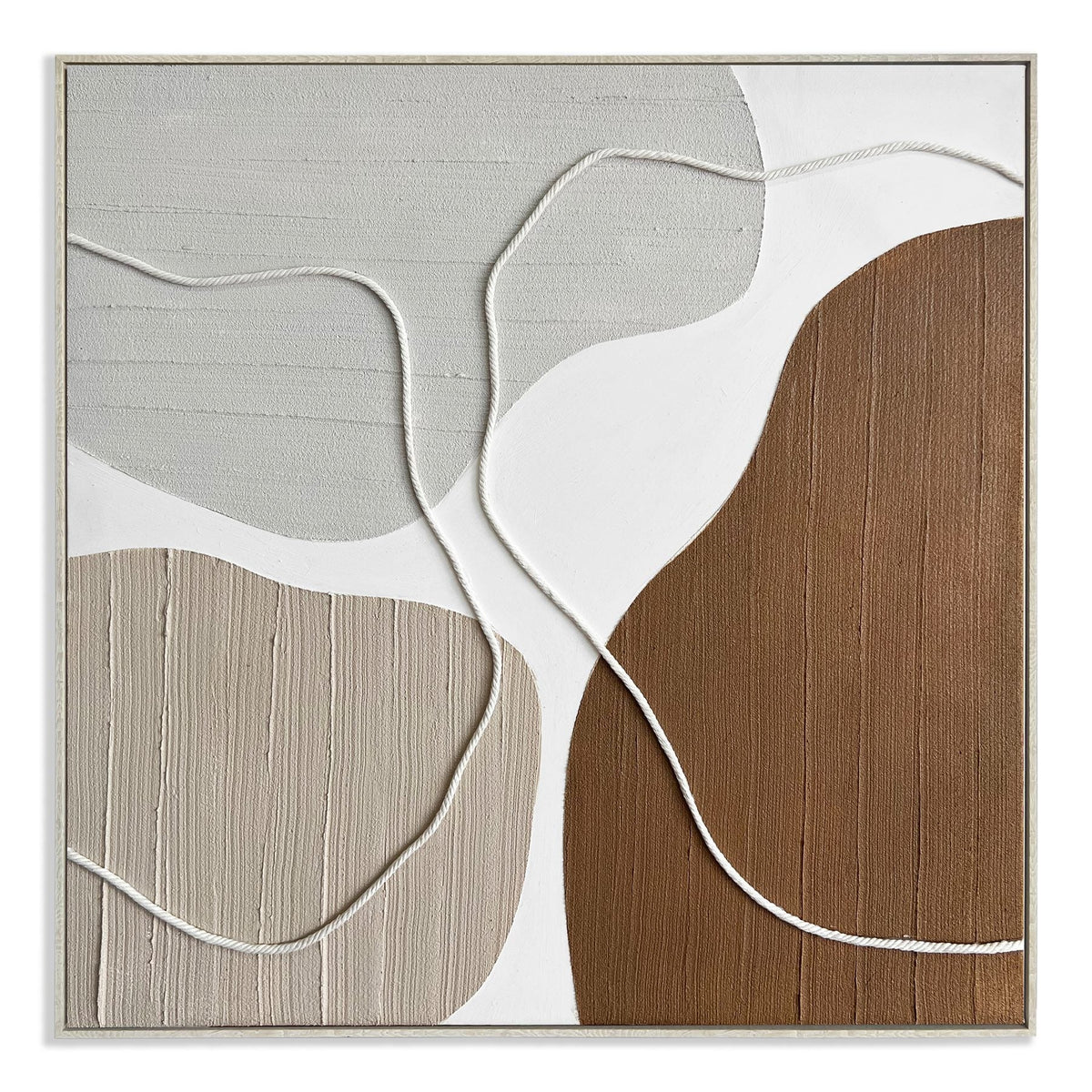 Tablou lucrat manual dumonde Verona 100×100 cm