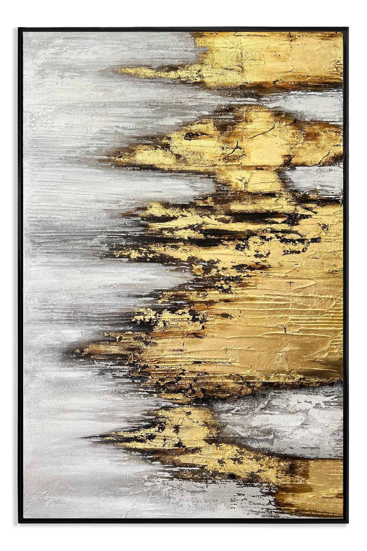 Tablou lucrat manual dumonde Chelsea 80×120 cm