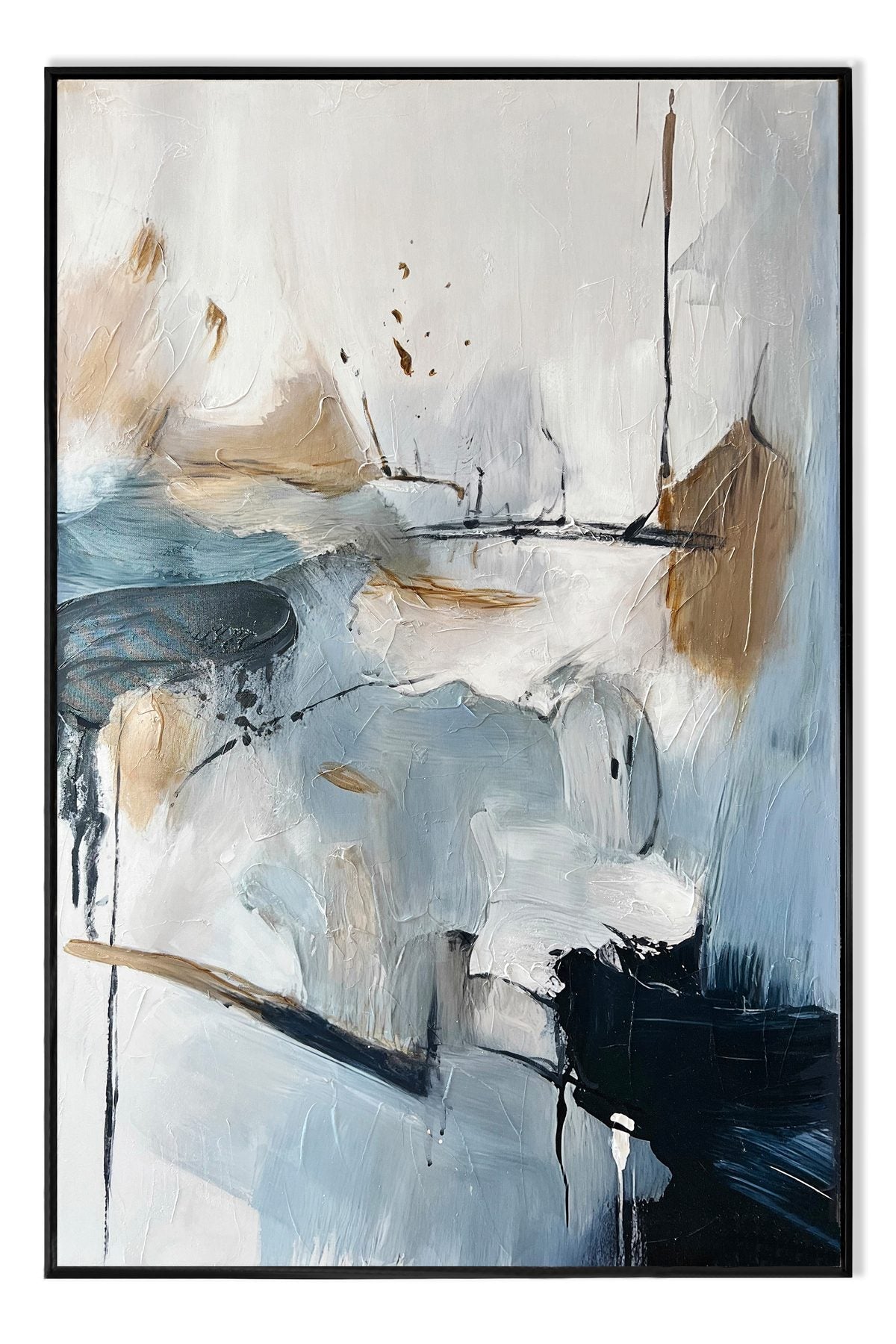 Tablou lucrat manual dumonde Nelia 80×120 cm