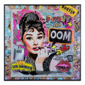 Tablou lucrat manual dumonde Summer 100×100 cm