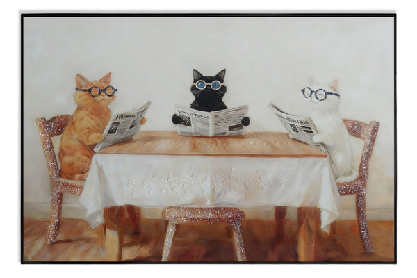Tablou lucrat manual dumonde Candy 80×120 cm