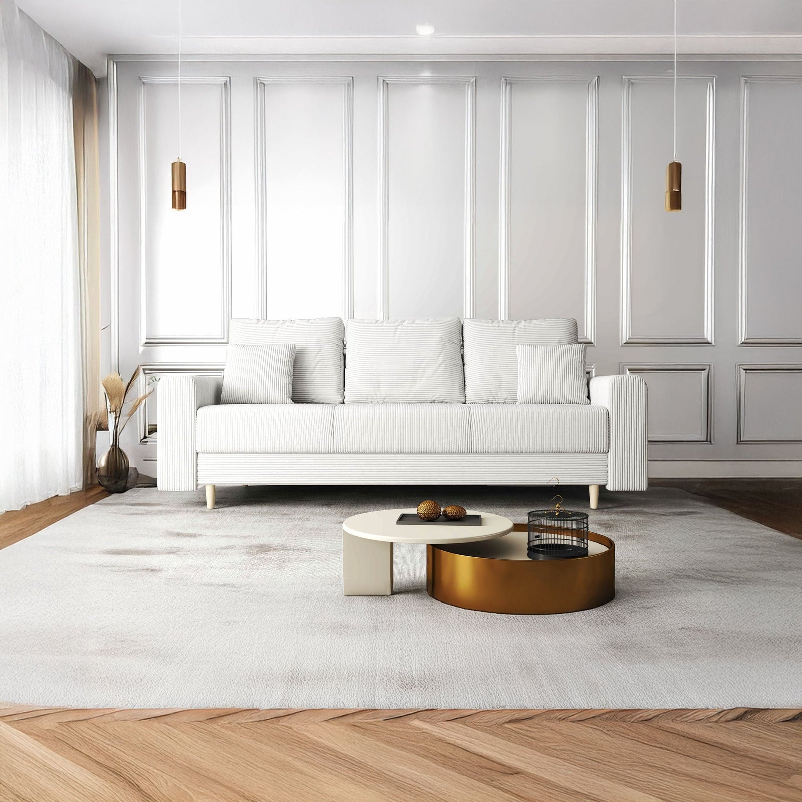 Canapea extensibilă dumonde cu ladă de depozitare si sezut confortabil din spuma HR, Kronos Zoom Gri 210x100 cm fabrica
