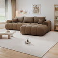 Colțar extensibil dumonde Milano Lounge Jaguar Mink II 260x195 cm