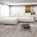 Colțar extensibil dumonde Milano Lounge Monte Bej 260x195 cm