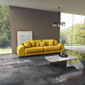 Canapea extensibilă dumonde cu 2 lăzi de depozitare Verona Ambiance Mustar 310x120 cm