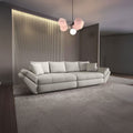 Canapea extensibilă dumonde cu ladă de depozitare Loana Enjoy Bej 300x100 cm