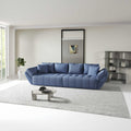 Canapea extensibilă dumonde cu ladă de depozitare Berlin Enjoy Blue 300x100 cm