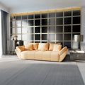 Canapea extensibilă dumonde cu ladă de depozitare Berlin Enjoy Mango 250x100 cm
