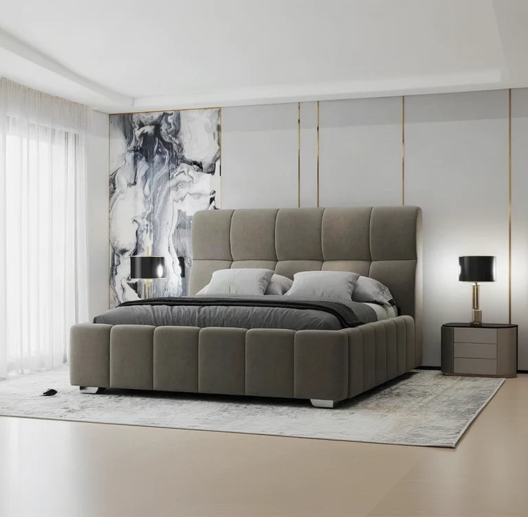 Pat Elaris 160x200 cm, Plush velvet KK5J086 beige 12# – imagine 11