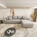 Colțar extensibil dumonde cu ladă de depozitare Berlin XL Enjoy Grey 350x185 cm II