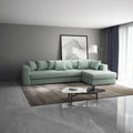 Colțar extensibil dumonde cu ladă de depozitare Gloria Ambience Mint II 320x183 cm