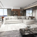 Colțar extensibil dumonde cu ladă de depozitare Gloria Enjoy Beige II 320x183 cm