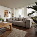 Canapea extensibilă dumonde cu ladă de depozitare Marbela Magma Grey XXL 295x120 cm