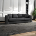 Canapea extensibilă dumonde cu ladă de depozitare Gloria Enjoy grafit 240x100 cm