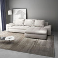 Colțar extensibil dumonde cu ladă de depozitare Leonardo Enjoy Bej 260x185 cm II