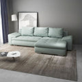 Colțar extensibil dumonde cu ladă de depozitare Leonardo Enjoy Mint 260x185 cm II