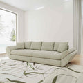 Canapea extensibilă dumonde cu ladă de depozitare Loana Cremona Bej 300x100 cm