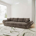Canapea extensibilă dumonde cu ladă de depozitare Loana Cremona Maro-bej 300x100 cm