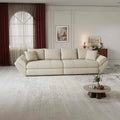 Canapea extensibilă dumonde cu ladă de depozitare Loana Jaguar Bej 300x100 cm
