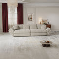 Canapea extensibilă dumonde cu ladă de depozitare Loana Vibe Bej 300x100 cm