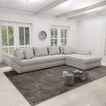 Colțar extensibil dumonde cu ladă de depozitare Loana XL Vibe Bej 03 II 335x185 cm