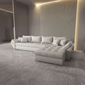 Colțar extensibil dumonde cu ladă de depozitare Loana XL Enjoy Beige II 335x185 cm