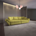 Canapea extensibilă dumonde cu ladă de depozitare Loana Enjoy Verde 300x100 cm