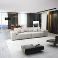 Canapea extensibilă dumonde cu ladă de depozitare Marbela Enjoy Beige XXL 295x120 cm