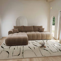 Colțar extensibil dumonde cu lada de depozitare Milano L Vibe Maro 276x195 cm