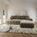 Colțar extensibil dumonde cu lada de depozitare Milano L Vibe Maro II 276x195 cm