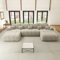 Colțar extensibil dumonde Milano U Arena Silver 365x195 cm
