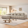 Colțar extensibil dumonde Milano XL Arena Bej 330x195 cm