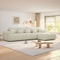 Colțar extensibil dumonde Milano XL Jaguar Ivory II 330x195 cm