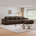 Colțar extensibil dumonde Milano XL Jaguar Mink II 330x195 cm