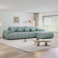 Colțar extensibil dumonde Milano XL Jaguar Aqua II 330x195 cm