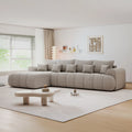 Colțar extensibil dumonde Milano XL Jaguar Dove 330x195 cm