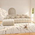 Colțar extensibil dumonde Milano XL Vibe Bej 330x195 cm
