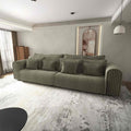 Canapea extensibilă dumonde cu ladă de depozitare Monaco Tilia Olive 290x130 cm