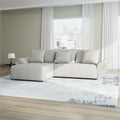 Colțar extensibil dumonde cu ladă de depozitare Berlin Enjoy Bej 280x185 cm