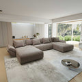 Colțar extensibil dumonde cu ladă de depozitare Berlin U Vibe Maro 400x185 cm