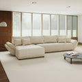 Colțar extensibil dumonde cu ladă de depozitare Berlin XL Cremona Gri 2 350x185 cm