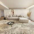 Colțar extensibil dumonde cu ladă de depozitare Berlin XL Jaguar Gri 19 II 350x185 cm