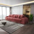 Canapea extensibilă dumonde cu 2 lăzi de depozitare Verona Vibe Rosu 310x120 cm
