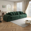 Canapea extensibilă dumonde cu 2 lăzi de depozitare Verona Monolith Verde 310x120 cm