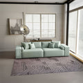 Canapea extensibilă dumonde cu ladă de depozitare Marbela Ambience Mint XXL 295x120 cm